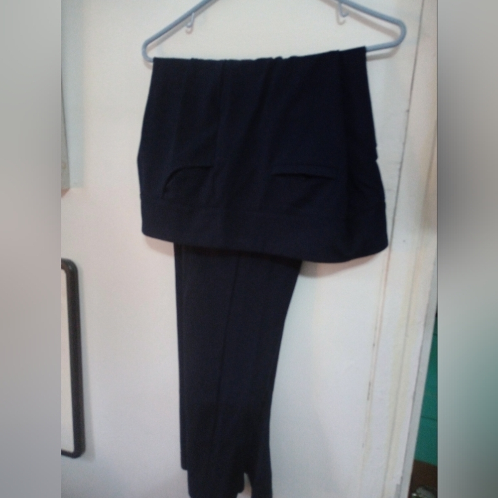 ZTN XL tummy control women's officers Navy black NWOT (Rox077)